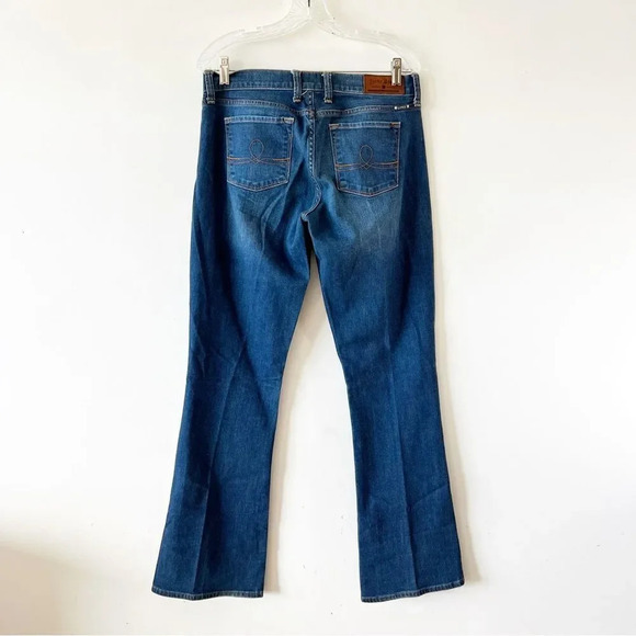 Lucky Brand Sofia Boot Cut Jean Dark Wash Flare Size 10 Long Western Style 10/30 - Picture 2 of 11